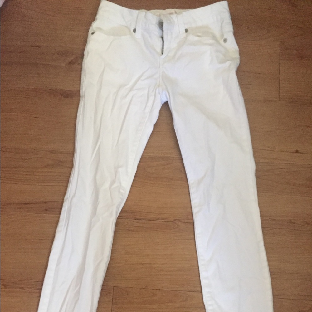 White jeans